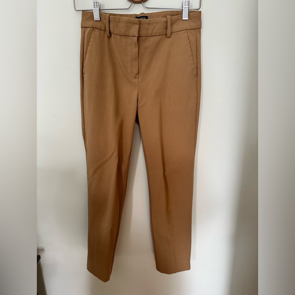 J crew crop work pants